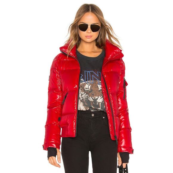 Sam Freestyle Down Jacket Cherry - M - Picture 2 of 8